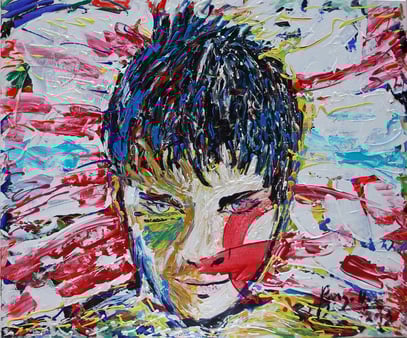 DASEIN, acrylique sur toile, 120 x 100 cm, 2013