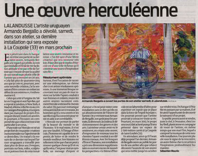 Sud Ouest - 13 août 2011