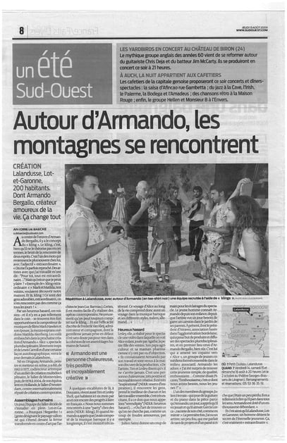 Sud Ouest - 13 août 2009