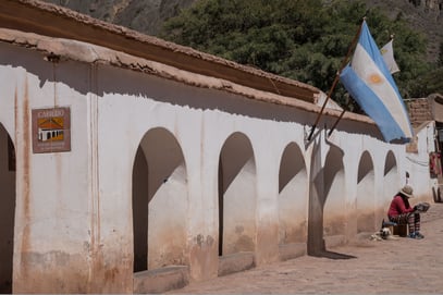 Purmamarca - am Hauptplatz