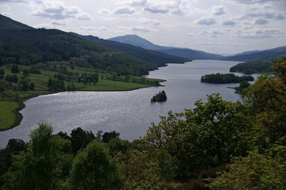 Loch Tummel; Queen's View; Scotland