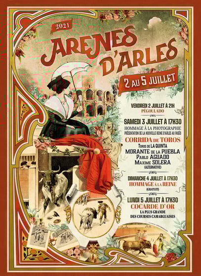 3 juillet : Toros de La Quinta Maxime Solera (alternative) Morante de La Puebla, Pablo Aguado