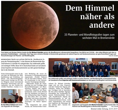 Bremervörder Zeitung, 22.01.2019 (Klick zum Vergrößern)