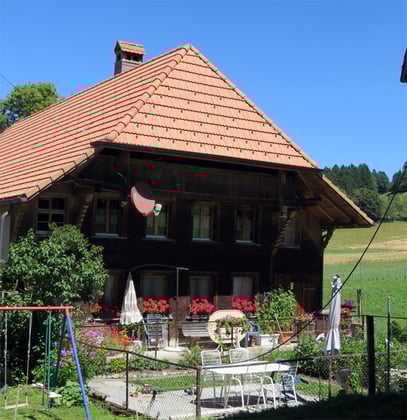 Im Stöckli befindet sich die Ferienwohnung