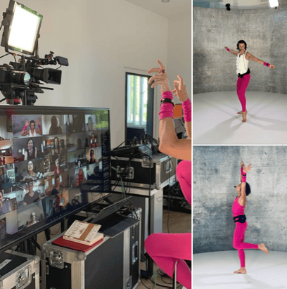 Nia Belts mit Ann Christiansen