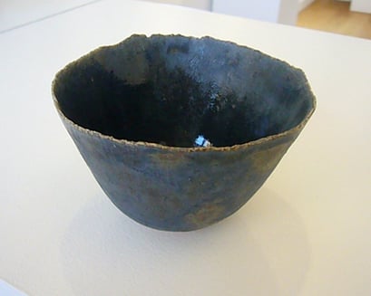 Bol <bleu nuit> #2 / 2015 / H:6.5xØ11.5cm, ceramic(grès), glaze / price on request