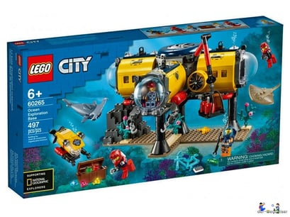 Bei Bestellung im Onlineshop der-Wegweiser erhalten Sie das Lego Paket 60265 "Meeresforschungsbasis".