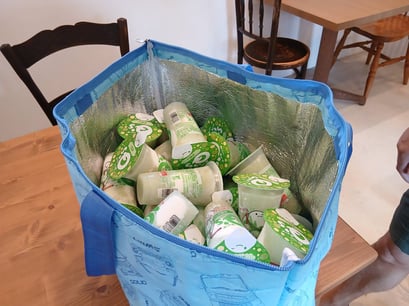 仕事が終わった後は、アイスクリーム！