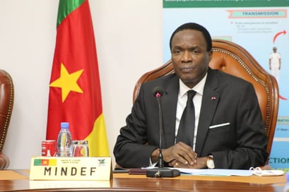 Beti Assomo, ministre délégué à la Défense