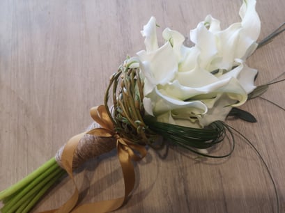 Bouquet d' arums 40 euros