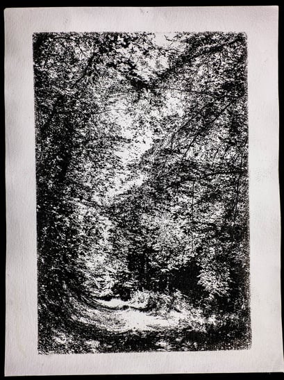 Eifel 2017, Gum Oil Print, 04.2020, 5/5
