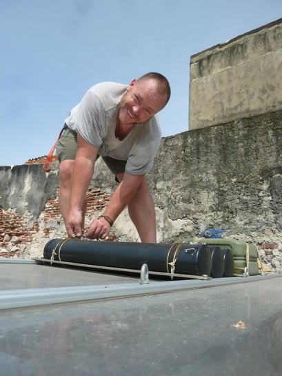 Zuerst alles abmontieren...