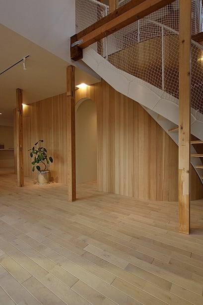 アガチス 羽目板 施工例 戸建てリノベーション アンドウッド andwood