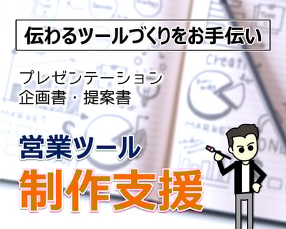 営業に効く！ツール制作支援