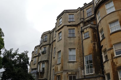 Bath - the Circus, Rückseite ... da wird wohl bald mal eine Grossrenovation notwendig sein