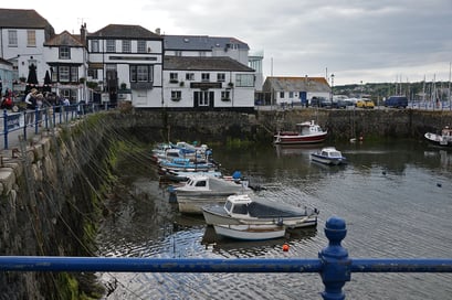 Falmouth - Hafen bei Ebbe