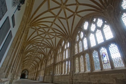 Wells - Kreuzgang bie der Kathedrale