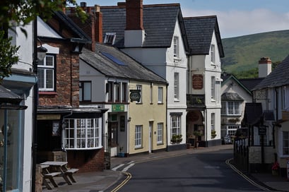 Exmoor Nationalpark - das Dörfchen Porlock