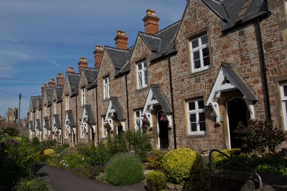Wells - historische Wohnstrasse