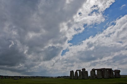 Stonehenge - der auf 3000 v. Chr. datierte Steinkreis. Natürlich ein UNESCO-Welterbe.