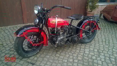 Harley Davidson VLD Bj. 1935