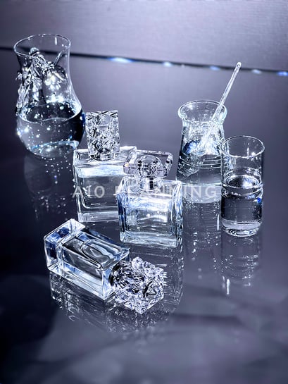 クリスタルガラス香水瓶卸売クリスタルクリアー