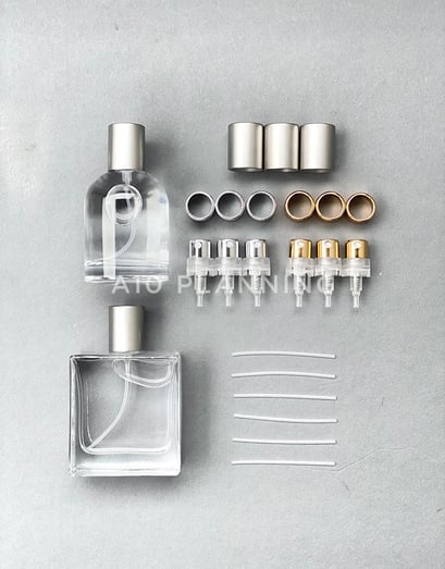 クリスタルガラス香水瓶卸売クリスタルクリアー