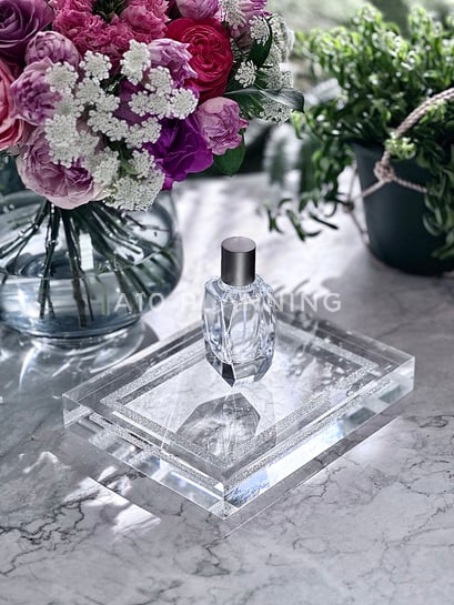 クリスタルガラス香水瓶卸売クリスタルクリアー