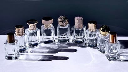 クリスタルガラス香水瓶卸売クリスタルクリアー