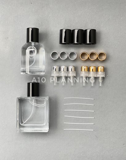 クリスタルガラス香水瓶卸売クリスタルクリアー