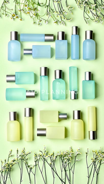 パステルイエロー香水ボトル_ガラス製香水瓶卸売極小ロット