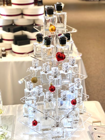 マスカレードブラック香水蓋_香水瓶用キャップ・蓋_卸売極小ロット