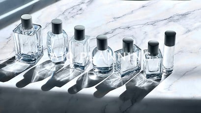 クリスタルガラス香水瓶卸売クリスタルクリアー