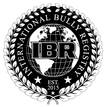 logo représentant la féderation IBR de l'american bully italie