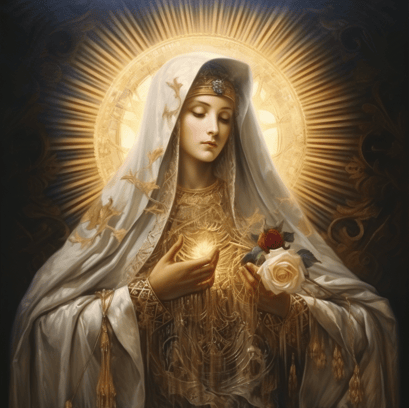 Die heilige Rita von Cascia