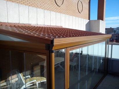 Techo imitación teja