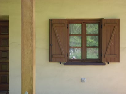 Bisagras rústicas contraventanas