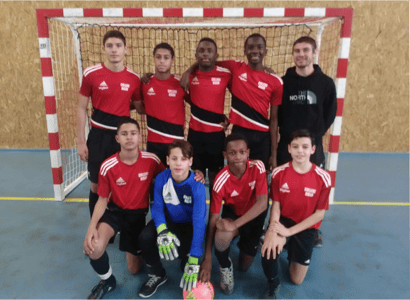 Équipe Minimes Collège Antoine Risso, qualifiée pour les Championnats de France 2019.