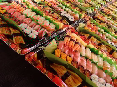 中央区　宅配　寿司