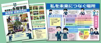 東京都立永福学園　高等部　就業技術科　学校案内