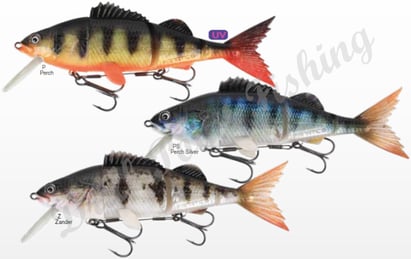 Stucki Fanatics Hybrid Perch 150mm Slow Sinking Wobbler - Color-Chart / Familiy