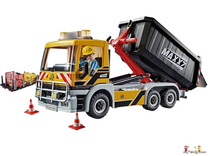 Besonderheiten: Dieses Playmobil Set (Art.-Nr. 70444) enthält einen robusten LKW mit Wechselaufbau. Der LKW überzeugt durch seine detailgetreue Verarbeitung und vielseitigen Einsatzmöglichkeiten dank des abnehmbaren Aufbaus.