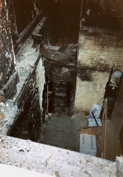 View from what was Tape store above Studio One Control  Room (Photo: Ian Tompson)
