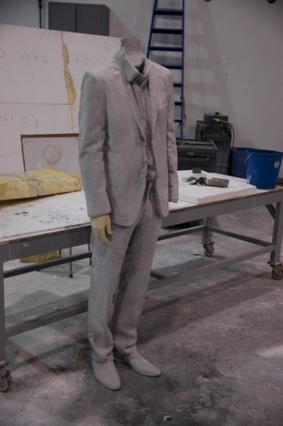 Modelo Dummy de Hombre, para efectos especiales explosion. Spot.