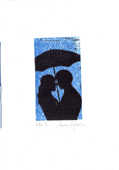 acquaforte/acquatinta originale di Luciano Ragozzino