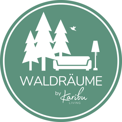 Karibu Living, Waldräume Logo