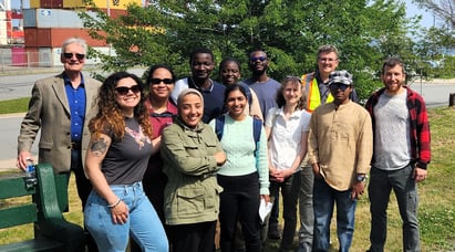 Touring the Port of Halifax