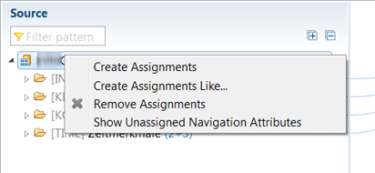 Eclipse: Show Unassigned Navigation Attributes