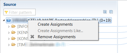 Eclipse: No Show Unassigned Navigation Attributes