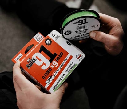 Drill Point Fishing Onlineshop, Promotions-Bild Sufix Angel-Geflechtschnüre